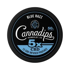 Cannadips Blue Razz 50mg