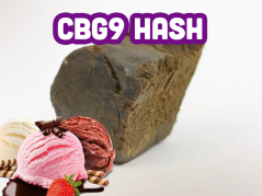 CBG9 HASH 40% GELATO